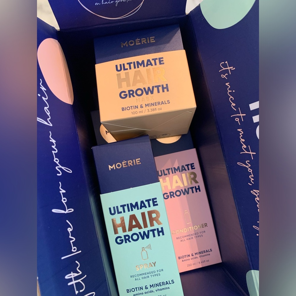 Brand new Moerie hair growth kit